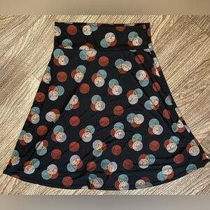 Lularoe 2XL Super Stretchy Swing Skater Skirt Plus Size Clothing